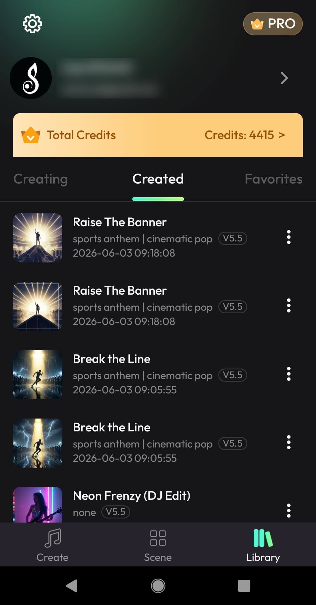 Generate Your Song