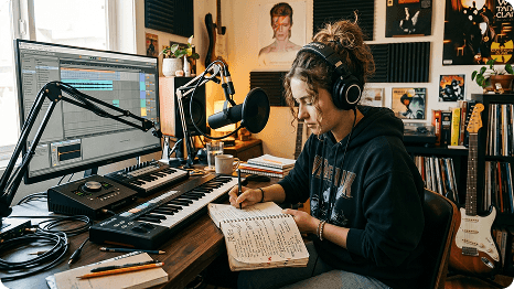 Creative Writing & Songwriting Practice