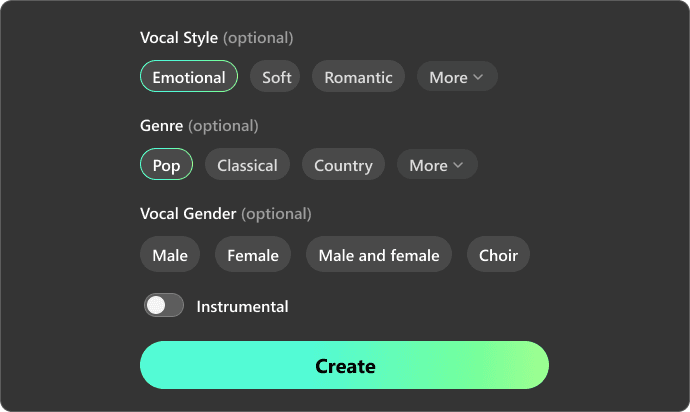 Define Vocal Style
