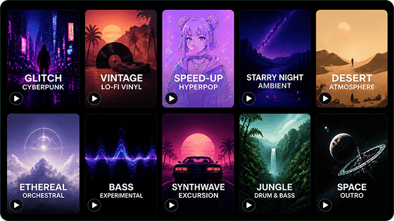 Create AI Covers in Custom Styles or Lyrics