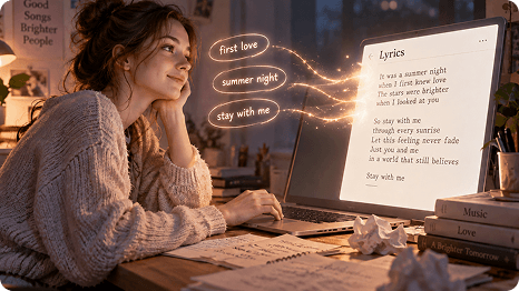 Try Your Romantic Idea in Lyrics
