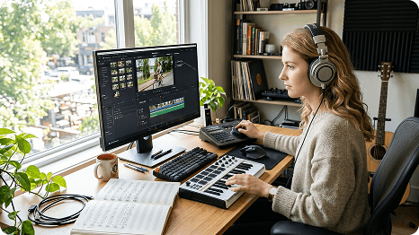 Craft MIDI Scoring for Video & Multimedia
