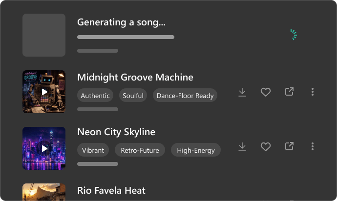 Generate & Download Your Funk Tracks