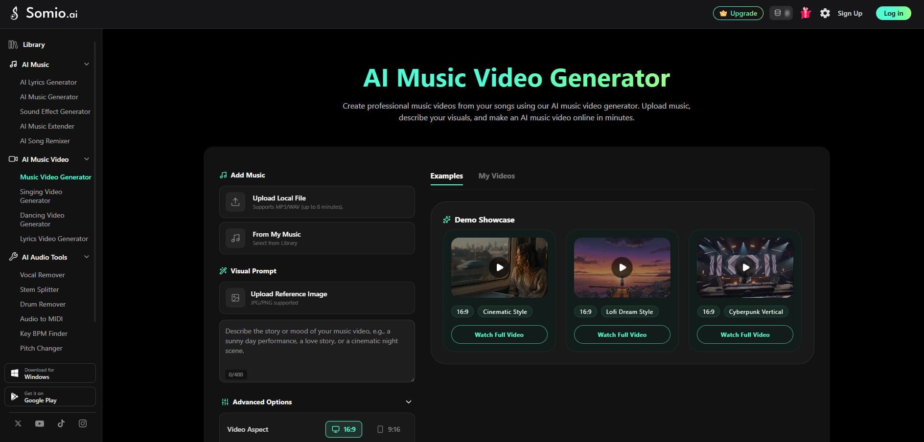 01 Somio AI music generator