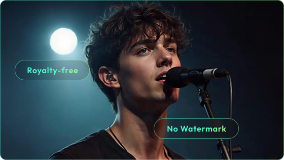 Watermark-Free & Royalty-free Exports