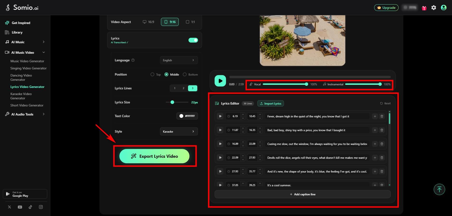 15 Edit and Sync Your Lyrics