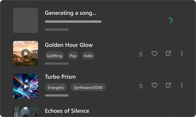 Generate Your AI Song