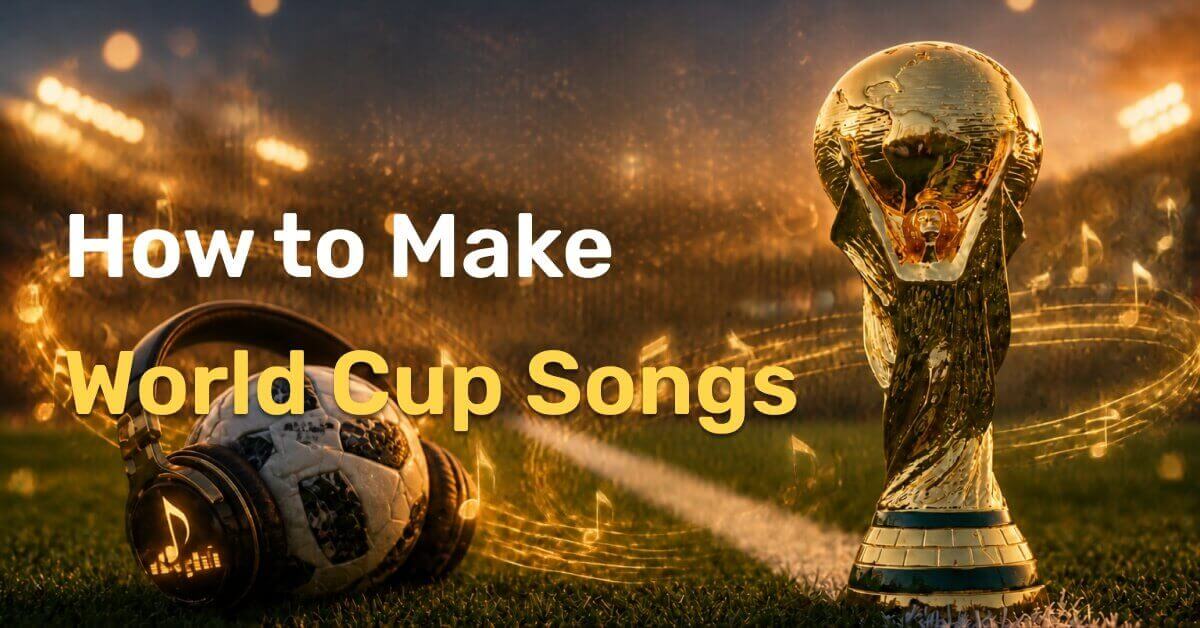 How to Make World Cup Songs with AI