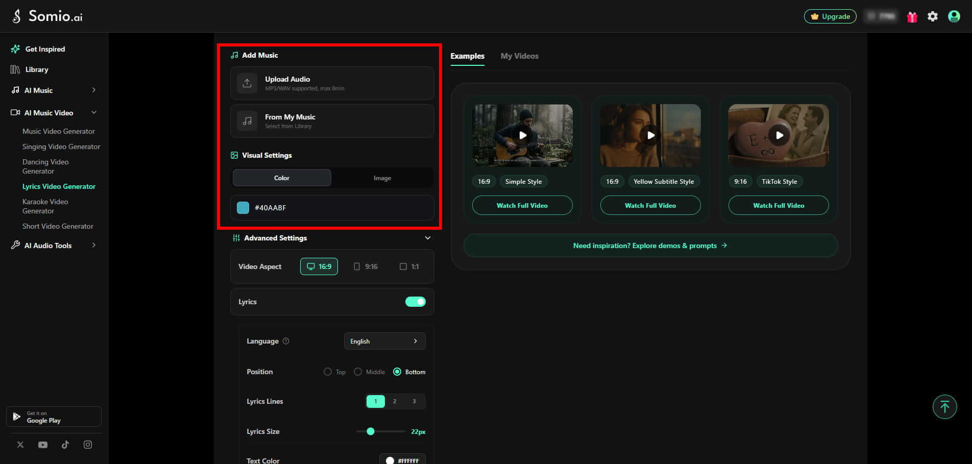 13 Add Your Music and Choose a Background