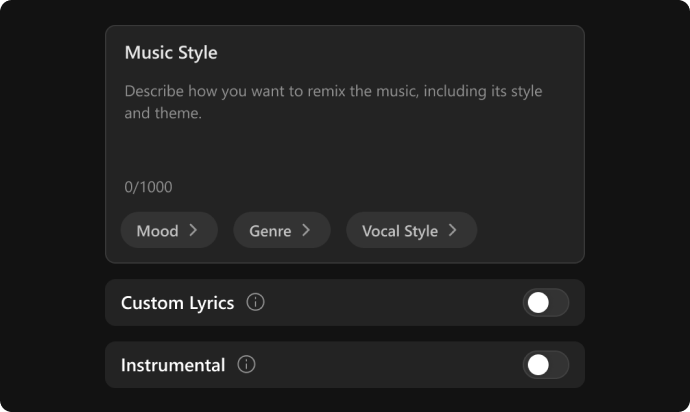 Customize Remix Style