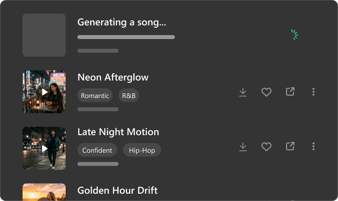 Generate Your Similar Song