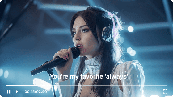 Auto-Sync AI Lyrics Video Generator
