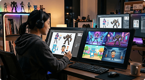 Animate Anime Characters and Digital Avatars