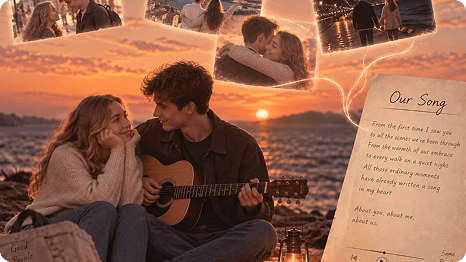 Turn Your Love Story into Song Lyrics