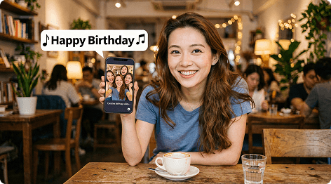 Make Fun Singing Videos from Personal Photos