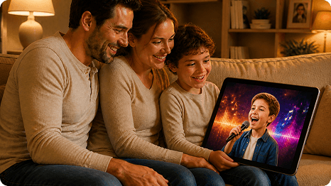 Surprise Someone with a Singing Photo Video