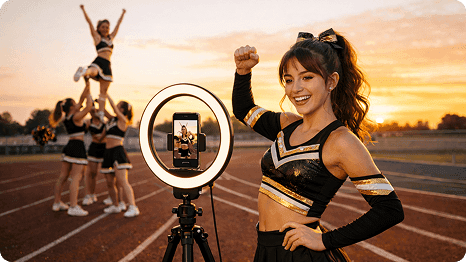 Make Cheer Music for Social Media and Video