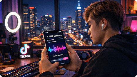 Create K-Pop Songs for TikTok, Reels, and Shorts
