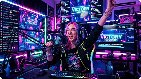 Content Creators & Streamers