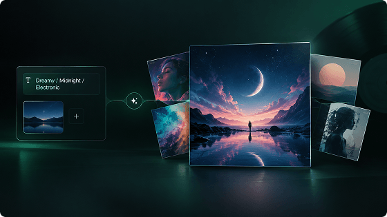 AI Cover Art Generator from Text or Images