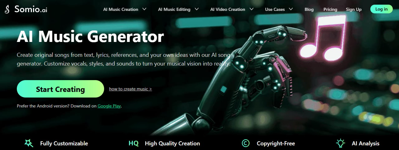 Somio AI Music Generator
