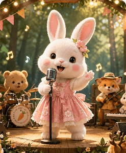 Natural AI Singing Photo Generation