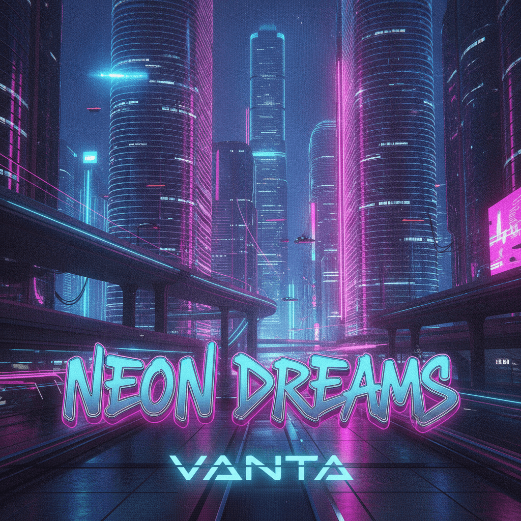 Electronic Genre · Graffiti-Inspired · Neon Chrome Effects