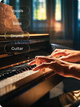 Split Music into Individual Stems