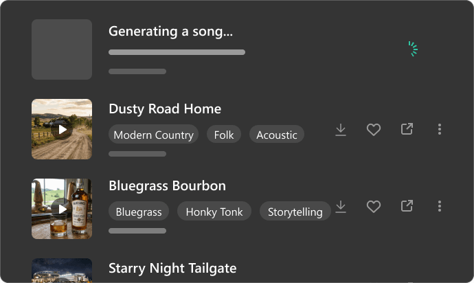 Generate AI Country Song in Seconds