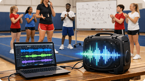 Generate Cheer Mixes for Daily Practice